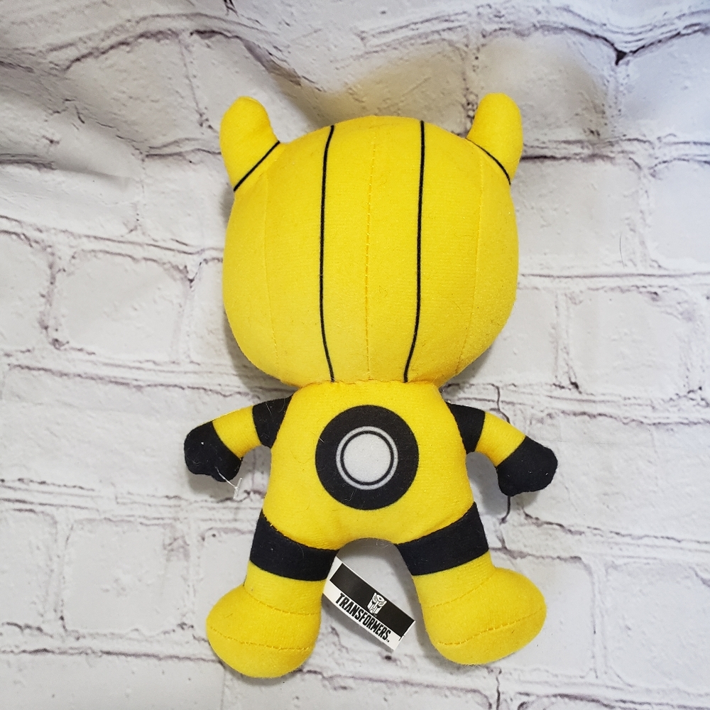 ๐SOLD๐ Transformers Bumblebee Plush 7.5" Stuffed Toy Yellow Black Toy Factory - Picture 2 of 7